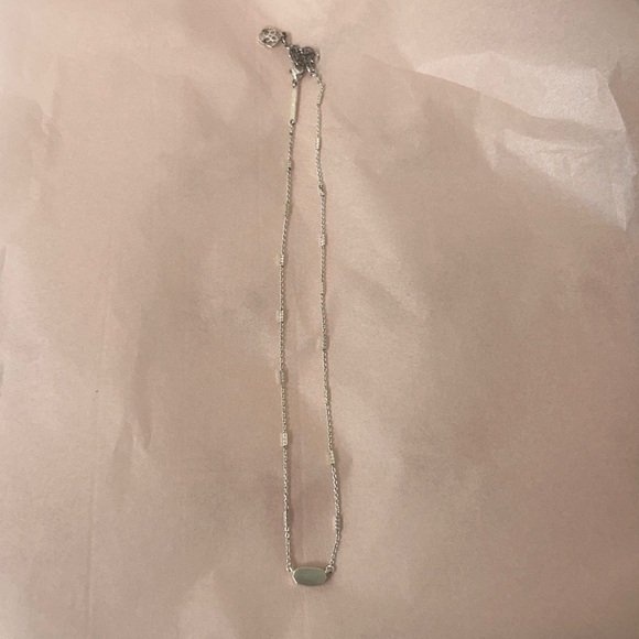 Kendra Scott Jewelry - Kendra Scott Sterling Silver Minimal Disc Necklace - Silver